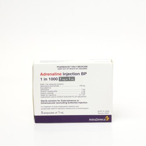 [PA1039247] Adrenaline Ampoules 1-1000/1ml