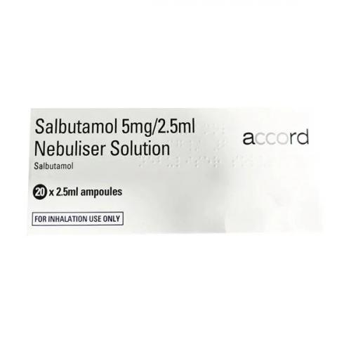 [PA6939136] Salbutamol Nebulisers 5.0mg/2.5ml