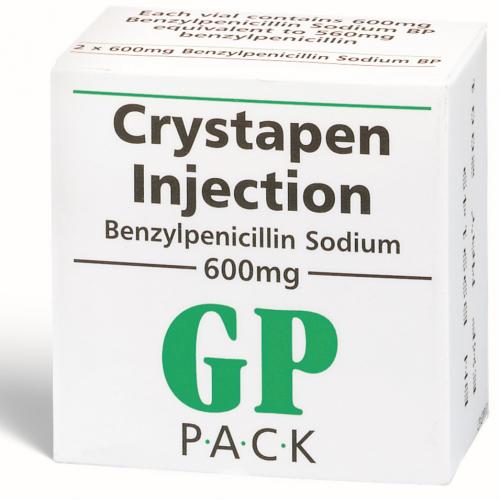 [PA2120269] Benzylpenicillin Sodium 600mg Powder For Injection