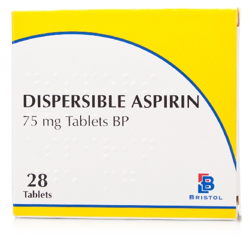 [PA7872153] Aspirin Tablets Dispersible 75mg