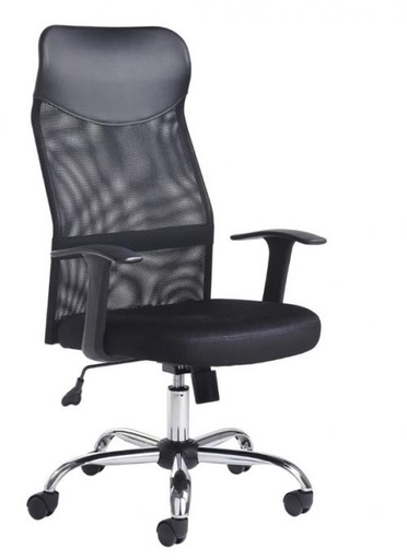 [DAMSAURORA] Aurora High Back Mesh Operators Chair - Black