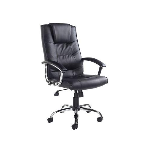 [ODFSOM300T1] Somerset Executive Leather Chair - Black