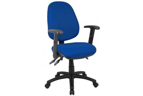 [VH12-000-74465] Vantage Plus Chair with Adjustable Arms - OCEAN BLUE VINYL
