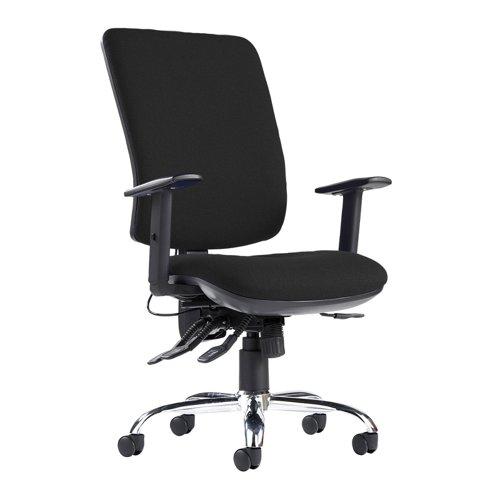 [DAMSXERGOBBLK] Senza Ergo 24hr Ergonomic Asynchro Task Chair - Black